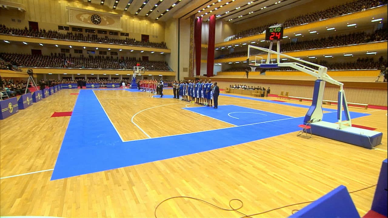 Dennis Rodman's Big Bang in PyongYang backdrop