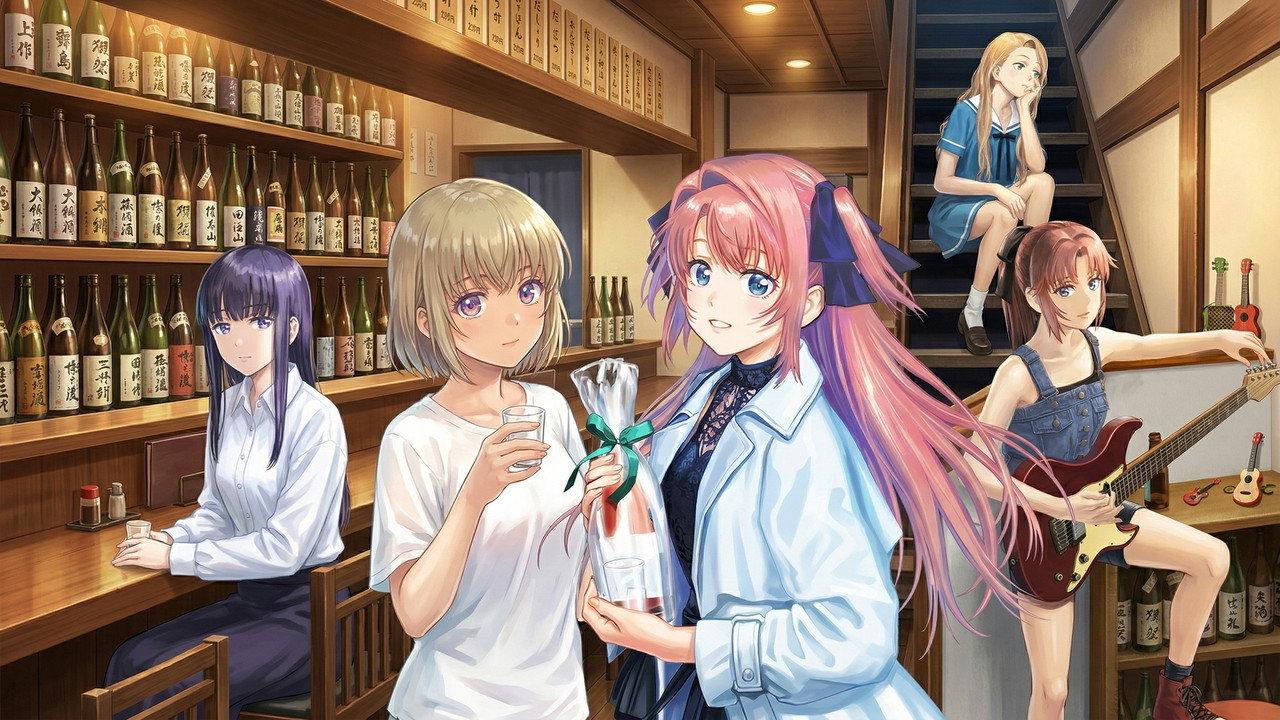 Botan Kamiina Fully Blossoms When Drunk backdrop