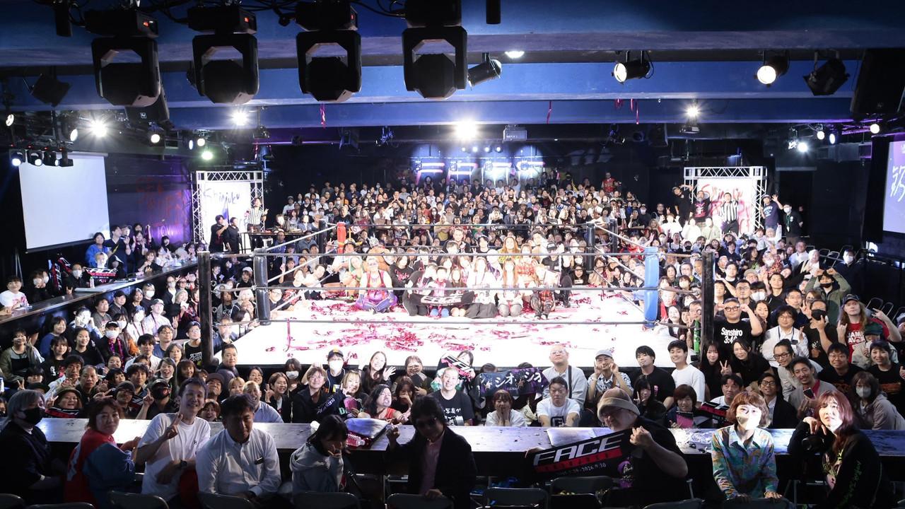 Shinjuku FACE Countdown Series ~Meishin Rukotsu~ backdrop