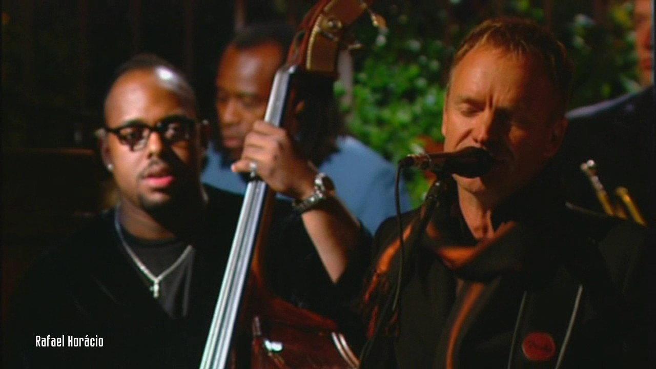 Sting ...All This Time backdrop