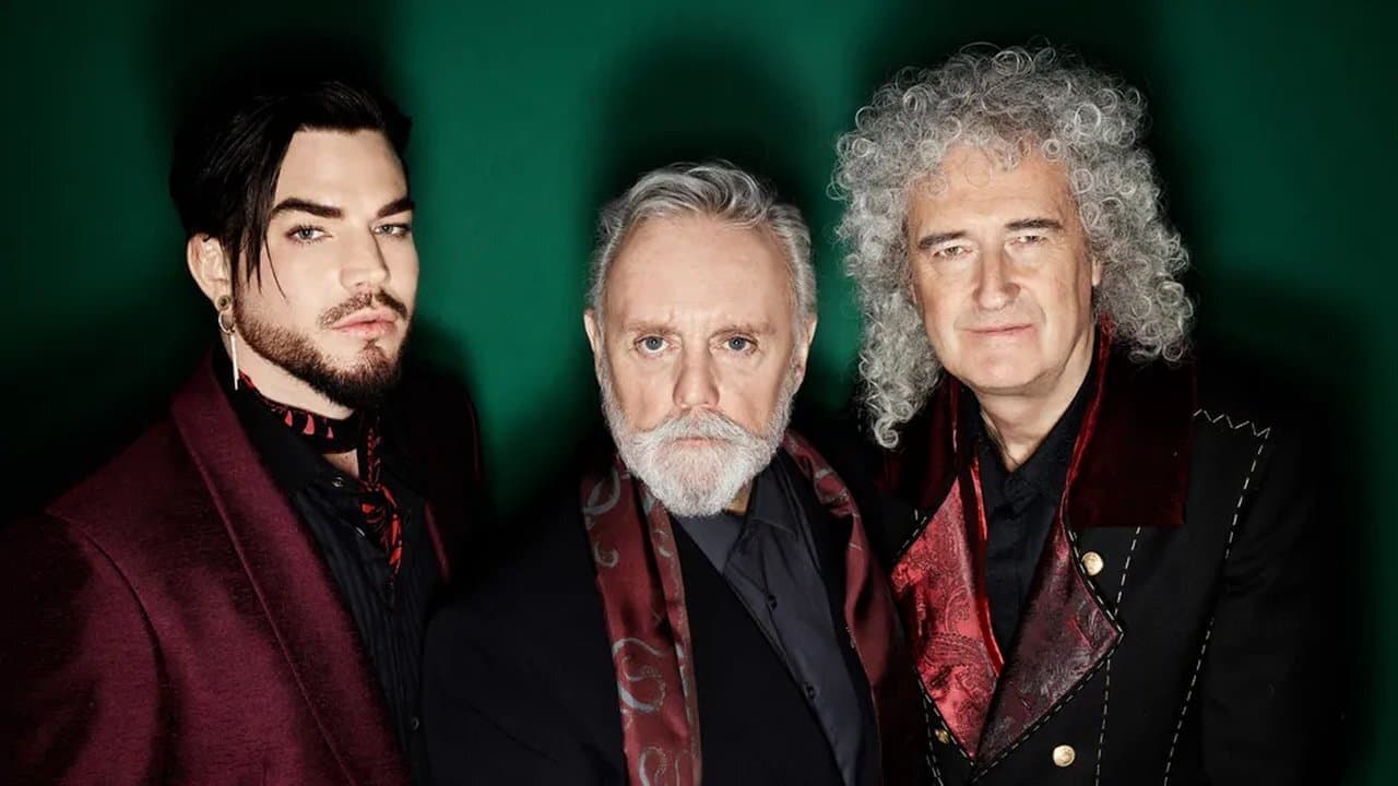 The Show Must Go On: The Queen + Adam Lambert Story backdrop