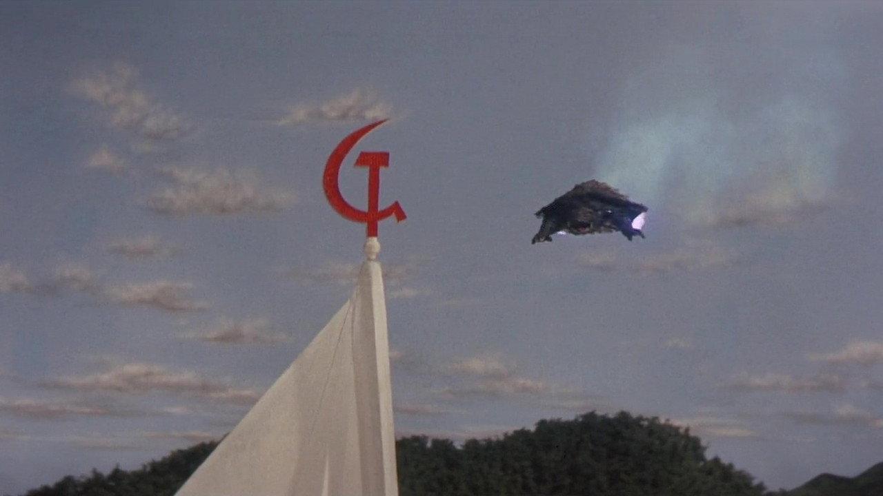 Gamera vs. Jiger backdrop