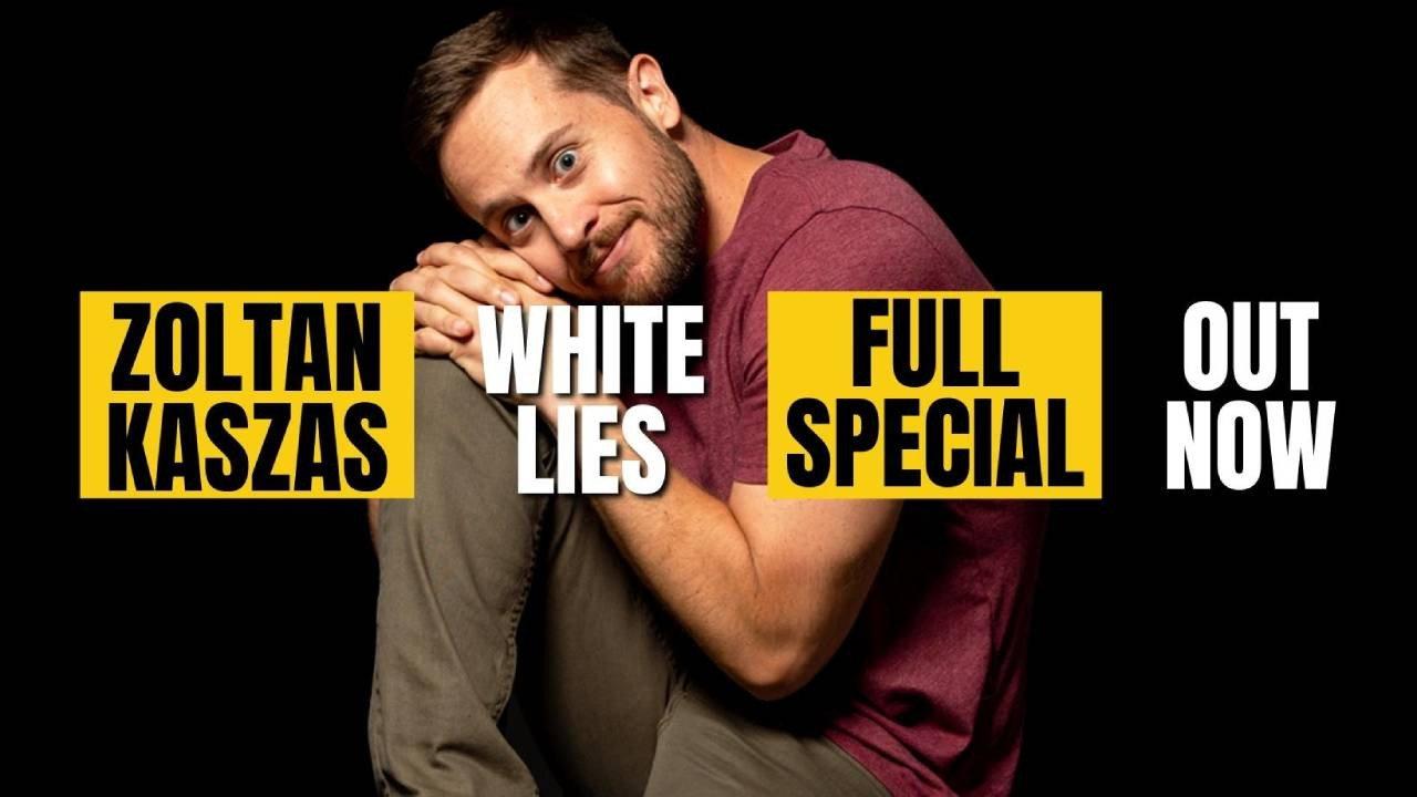 Zoltan Kaszas: White Lies backdrop