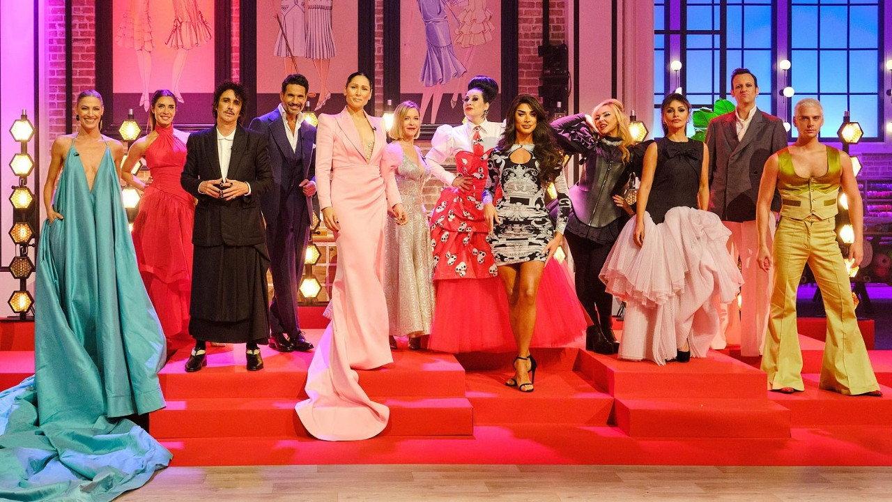 Maestros de la costura: Celebrity backdrop