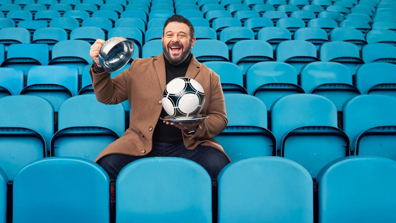 Adam Richman Eats Football backdrop