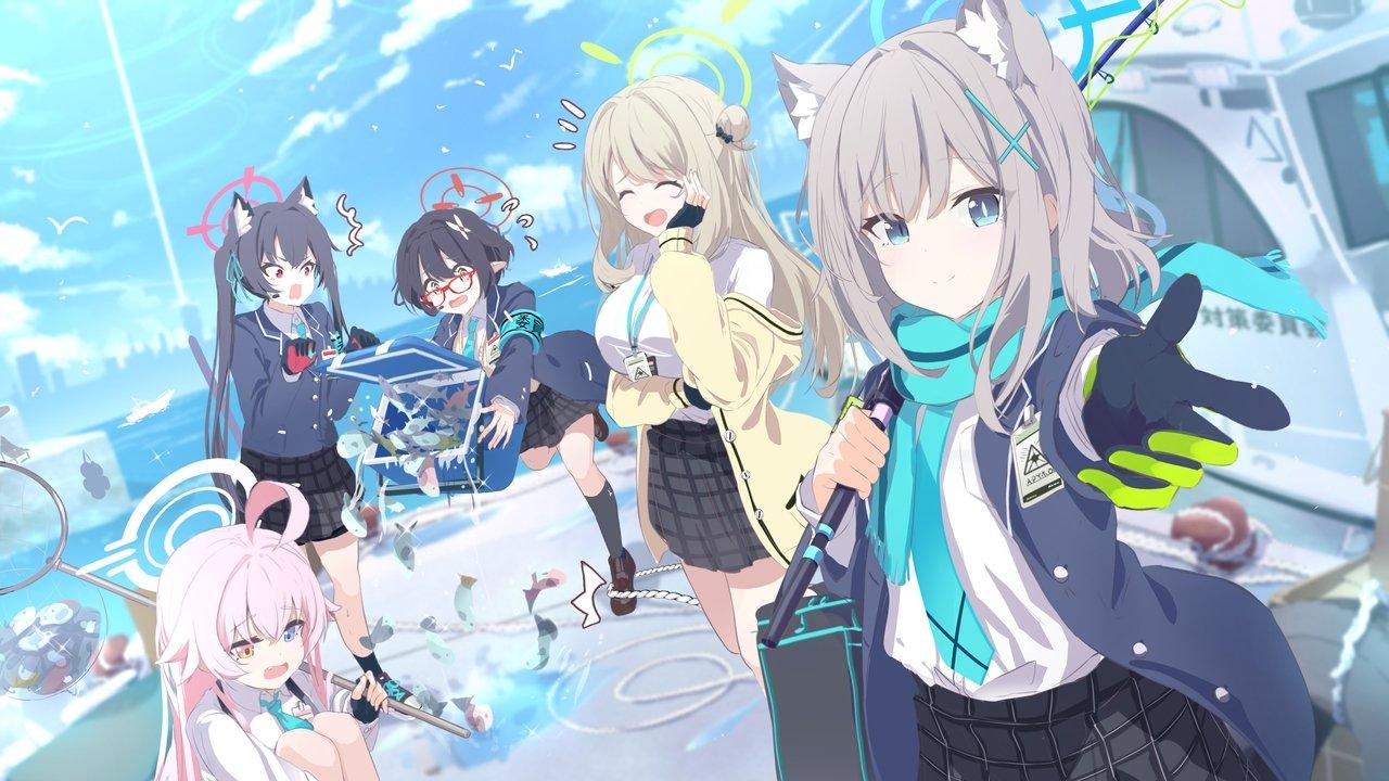 Blue Archive the Animation backdrop