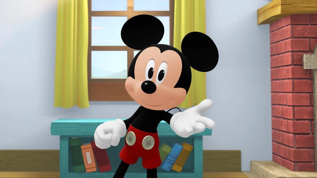 Me & Mickey backdrop
