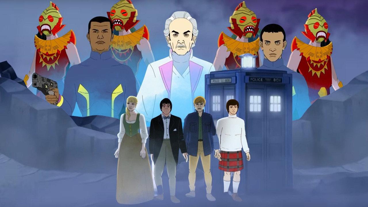 Doctor Who: The Underwater Menace backdrop