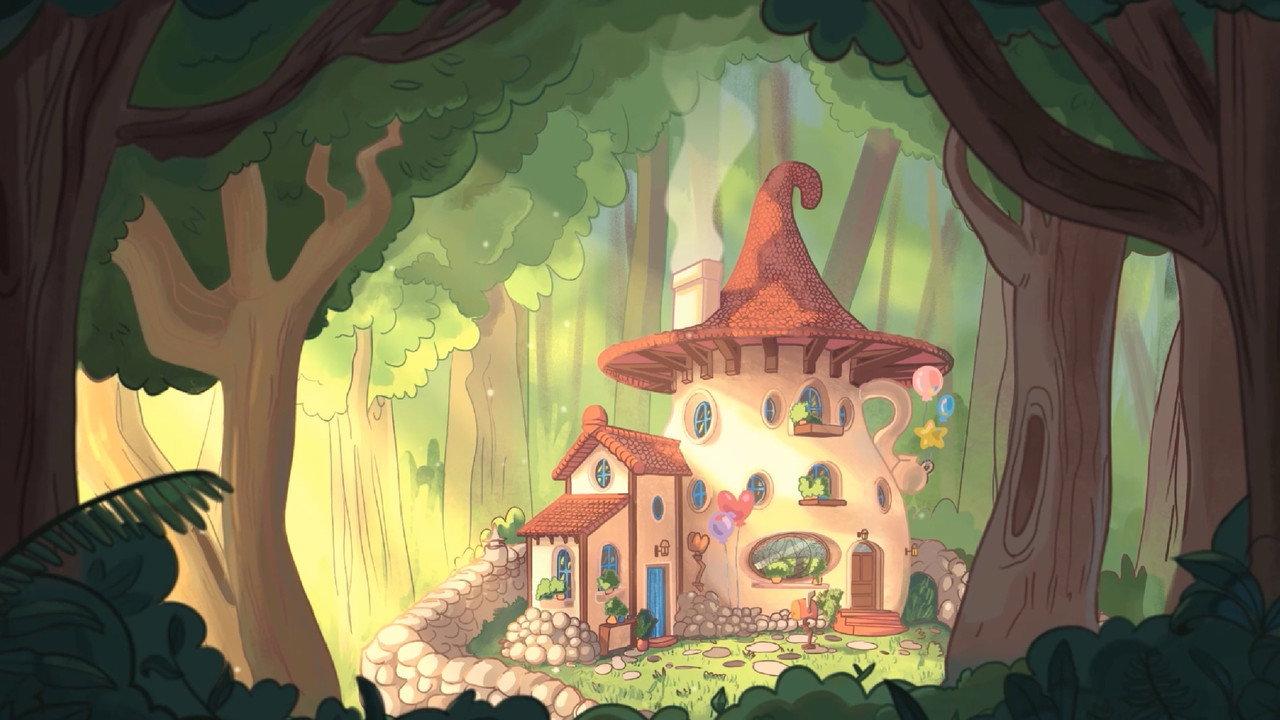 April backdrop