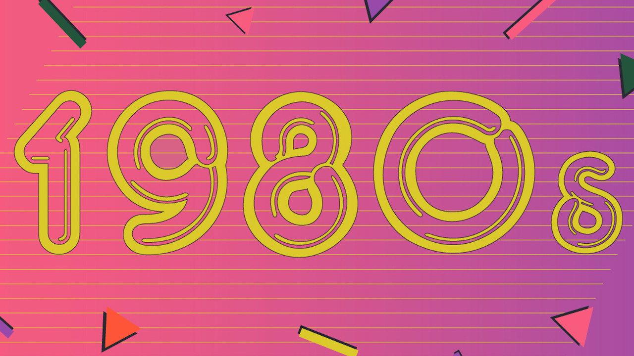 Back To The 80's - (Dance) backdrop