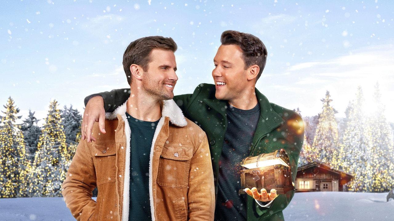 A Christmas to Treasure backdrop