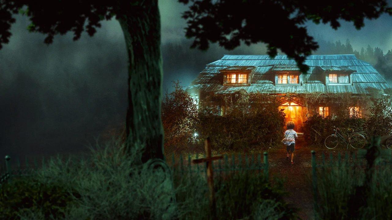 The Scary House backdrop