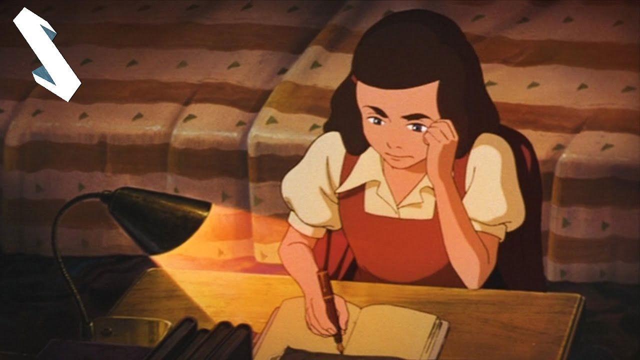 Anne Frank's Diary backdrop