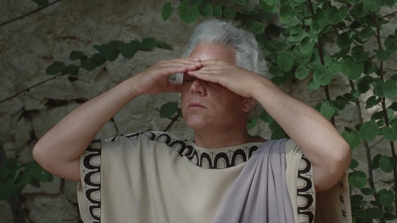 The Death of Empedocles backdrop