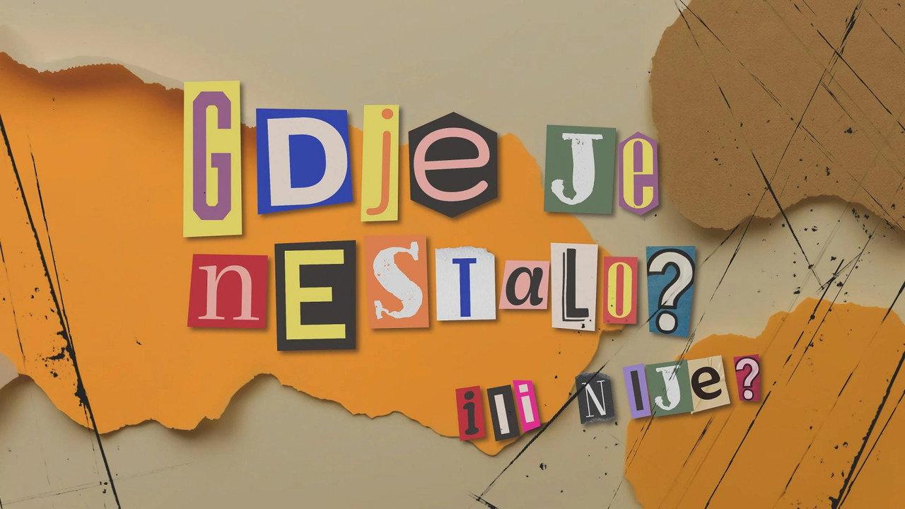 Gdje je nestalo? Ili nije? backdrop