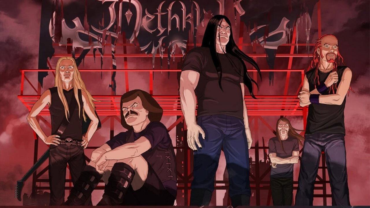 Metalocalypse backdrop