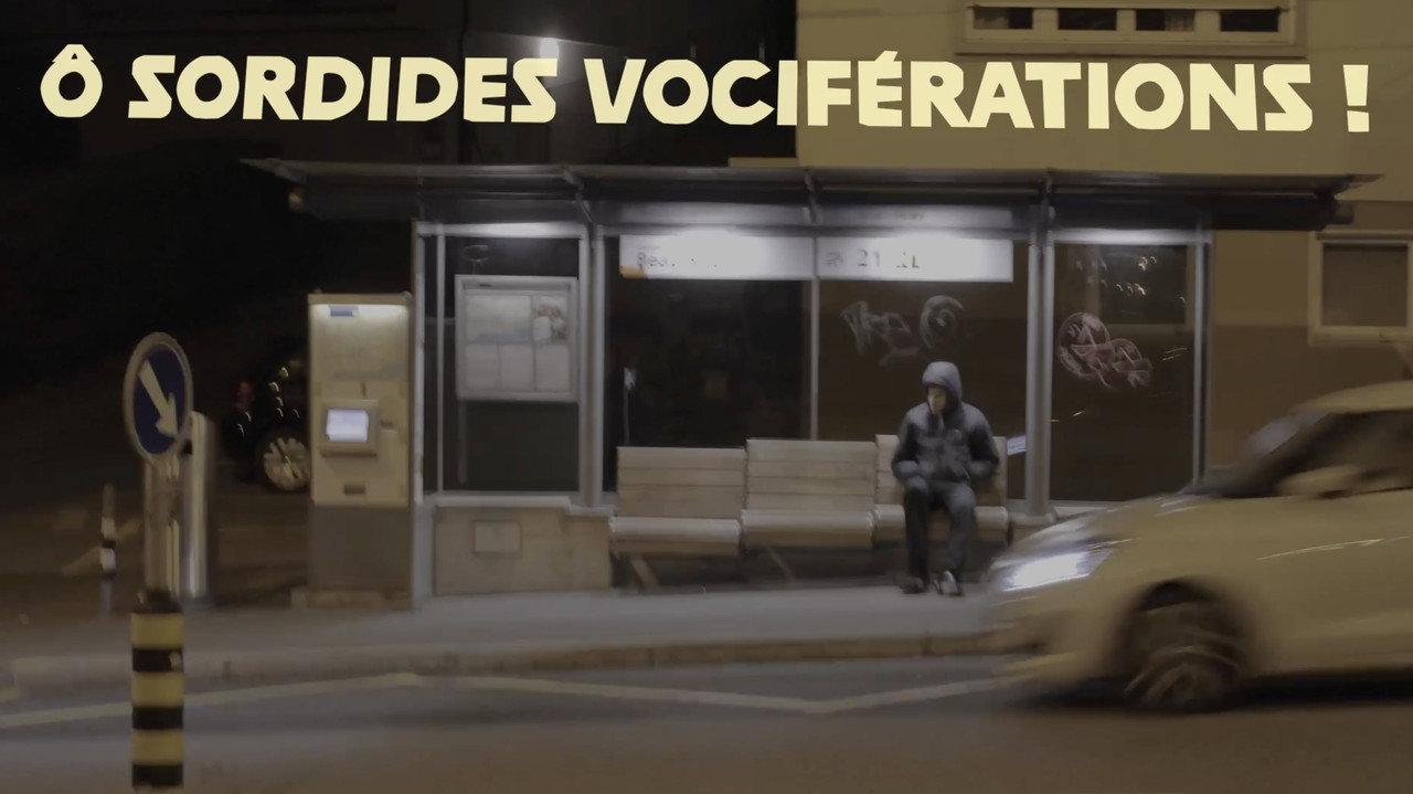 ô sordides vociférations ! backdrop