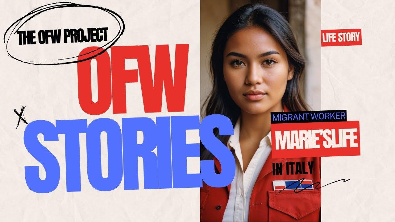 The OFW Story of Marie in Italy backdrop