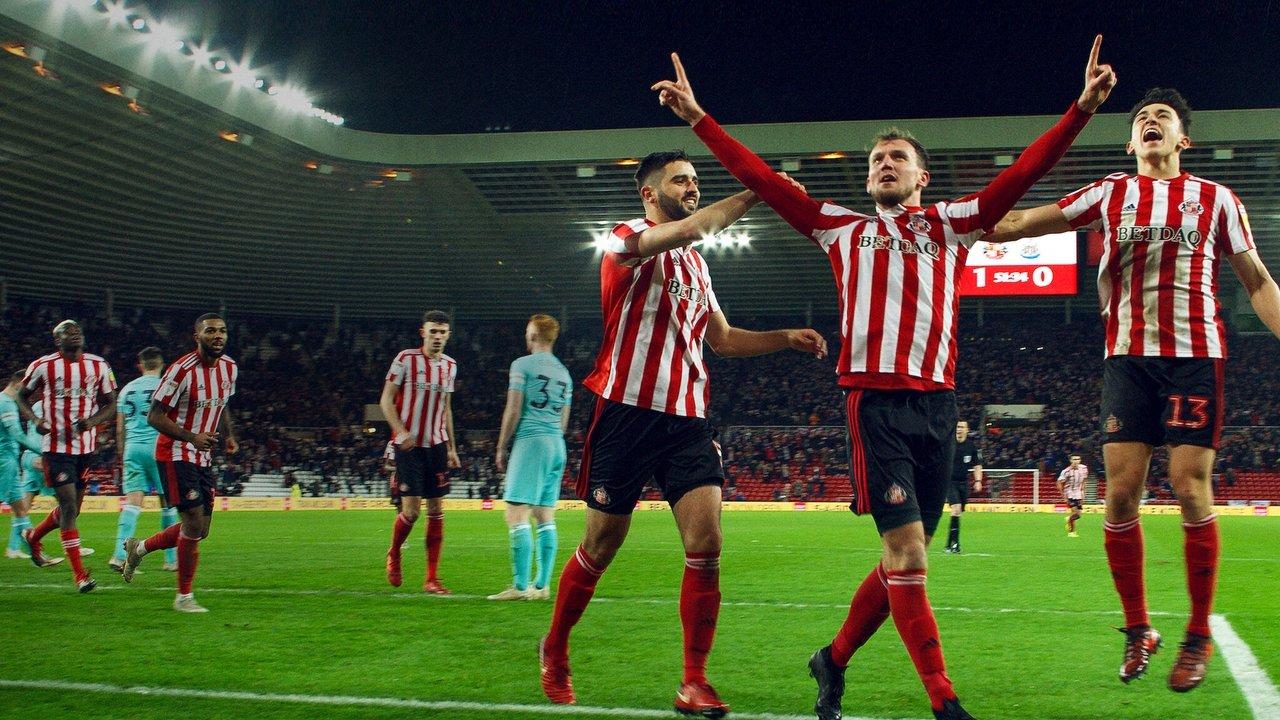 Sunderland 'Til I Die backdrop