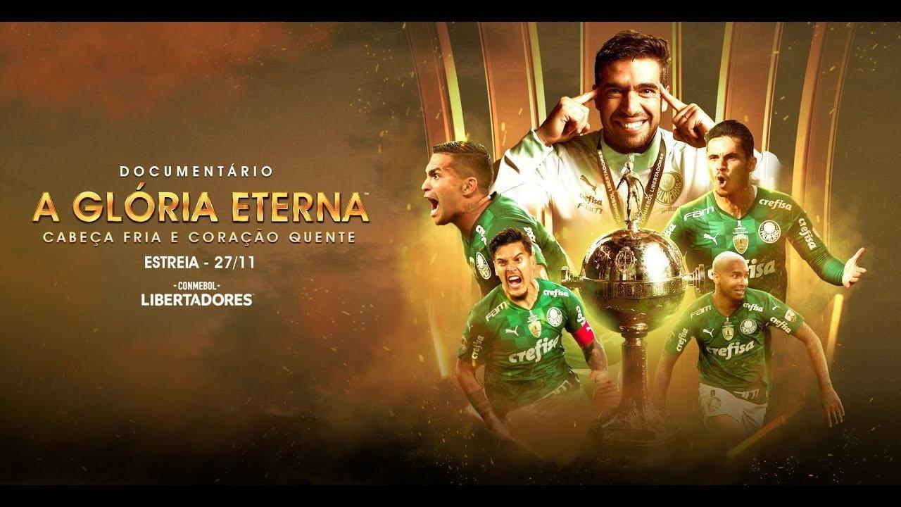 CABEÇA FRIA E CORAÇÃO QUENTE: DOCUMENTÁRIO PALMEIRAS CAMPEÃO DA CONMEBOL LIBERTADORES 2021 backdrop