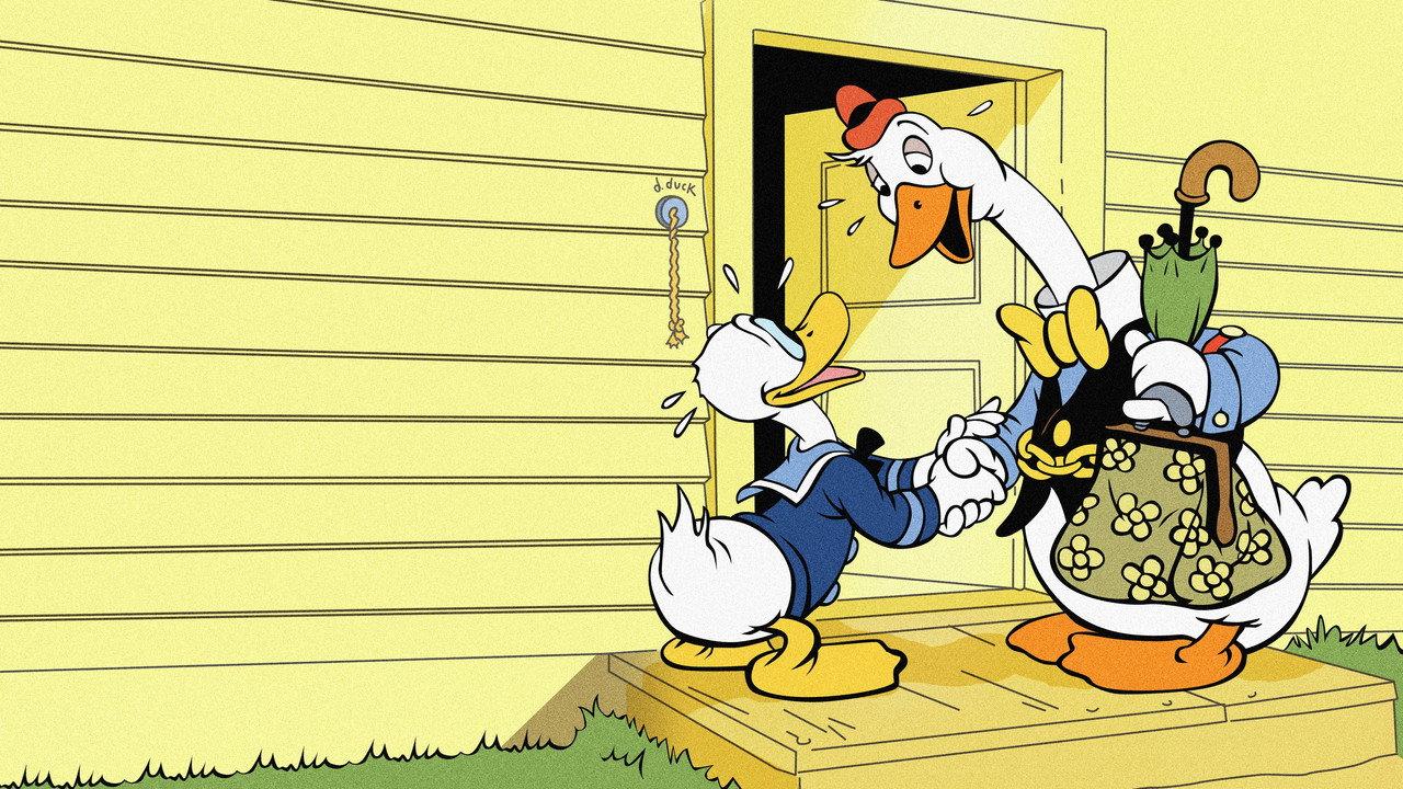Donald's Cousin Gus backdrop