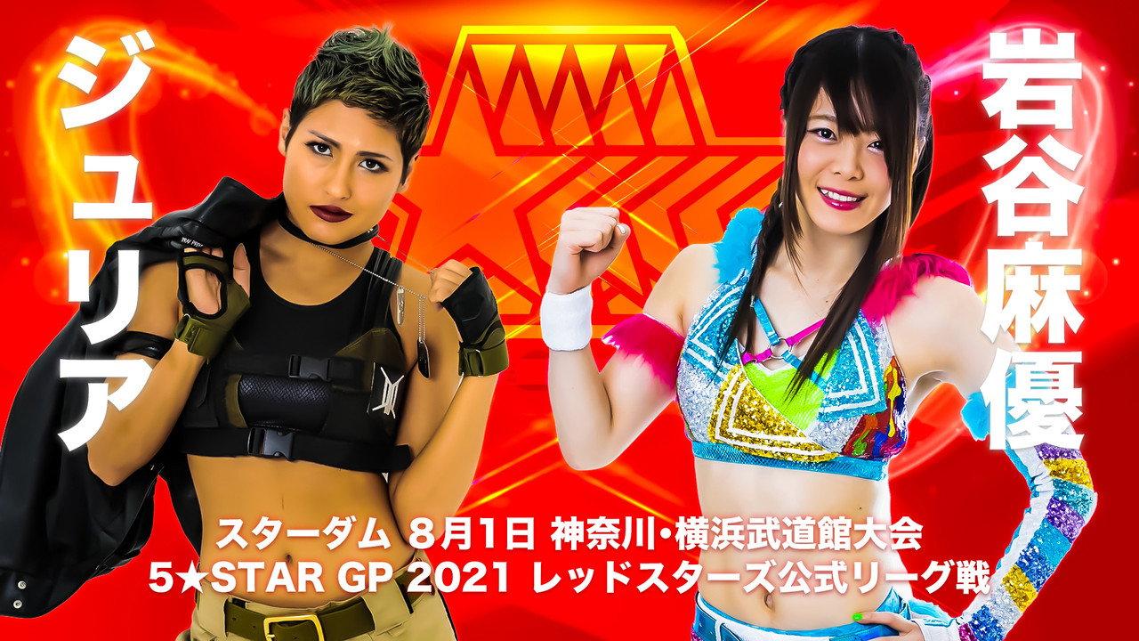 Stardom 5★STAR Grand Prix 2021 ~Opening Round: Day 2~ backdrop