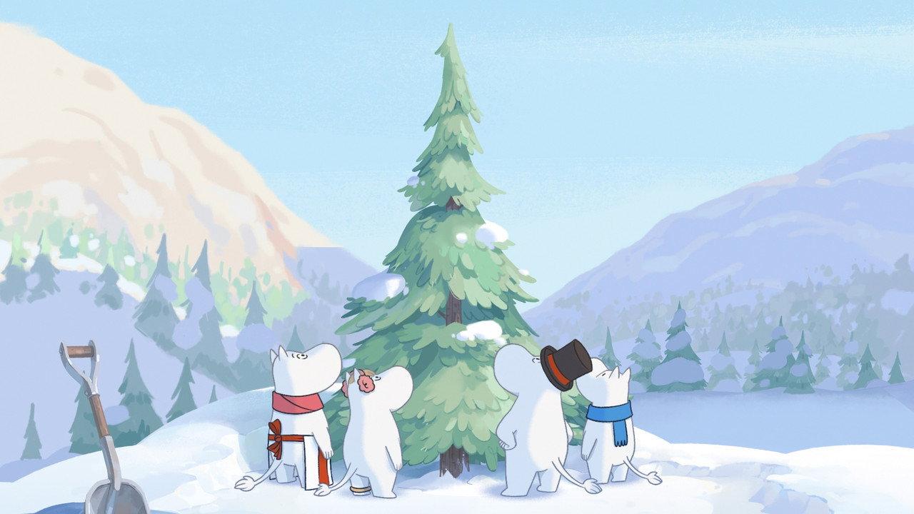 Christmas Comes to Moominvalley backdrop
