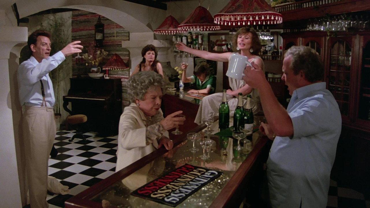 The Trouble with Spies backdrop