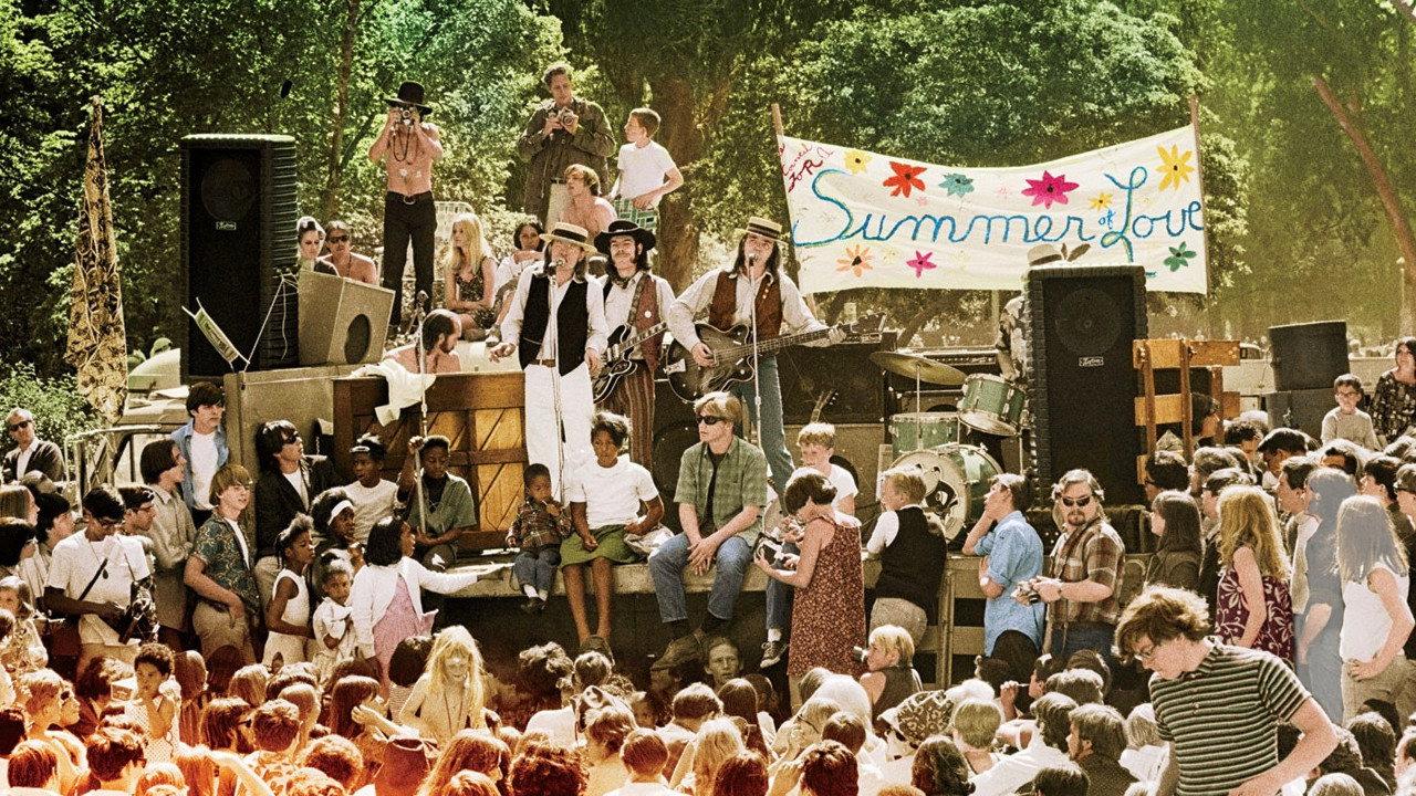 The Summer of Love backdrop