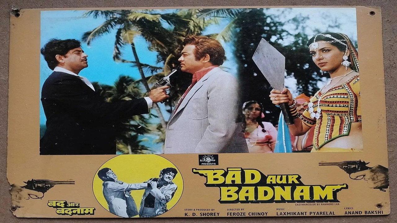 Bad Aur Badnaam backdrop