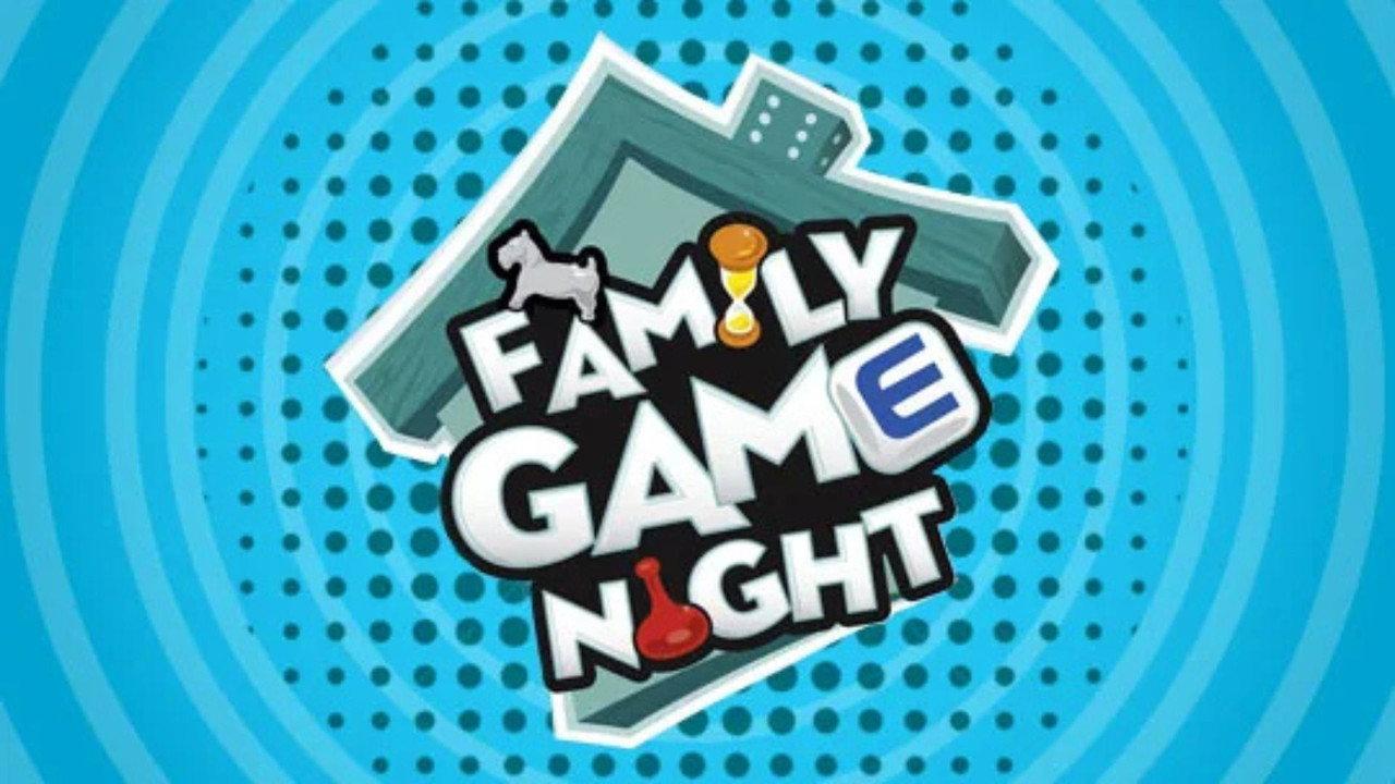 Family Game Night backdrop