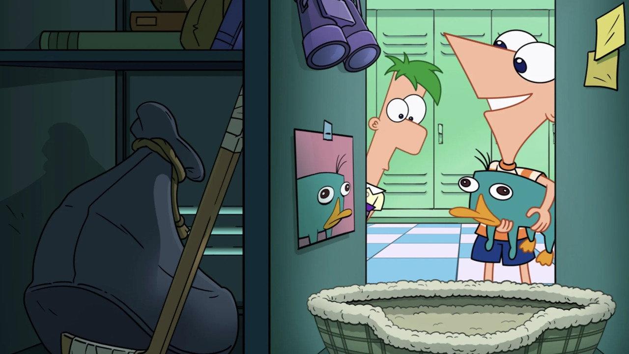 Locker Diaries: Phineas And Ferb backdrop