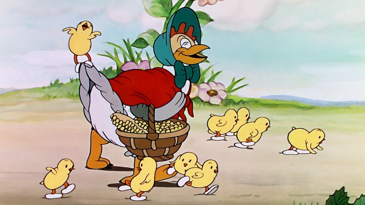 The Wise Little Hen backdrop