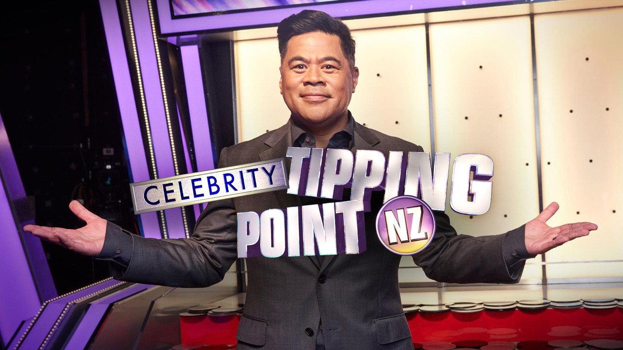 Celebrity Tipping Point NZ backdrop