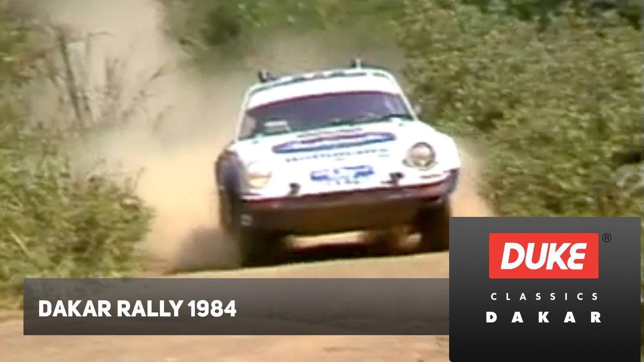 Paris-Dakar Rally 1984 backdrop