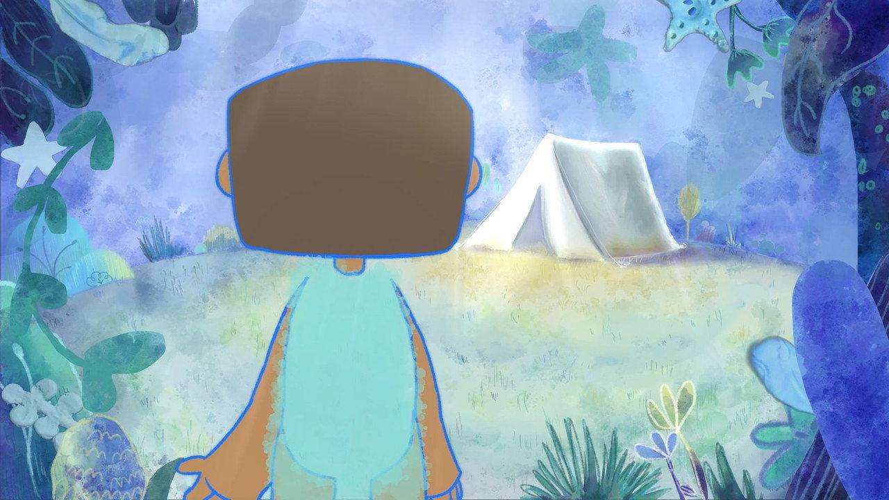 Afterblue backdrop