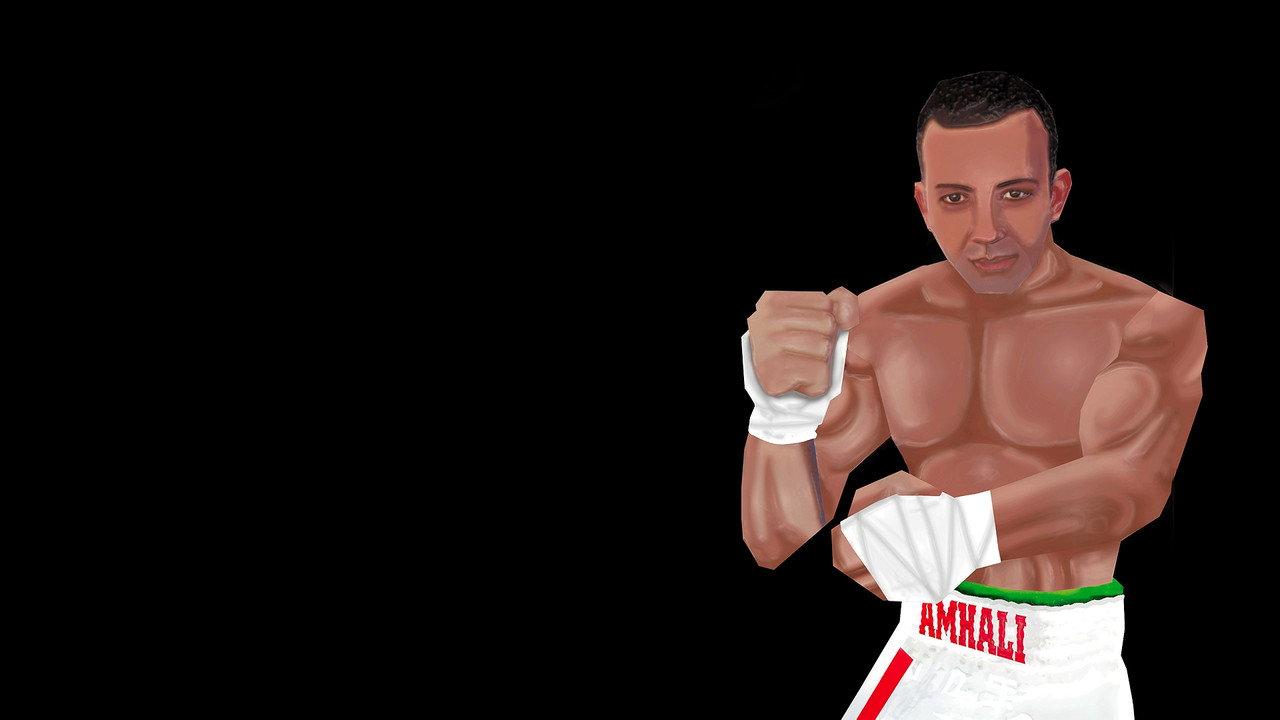 Najib Amhali: Freefight backdrop