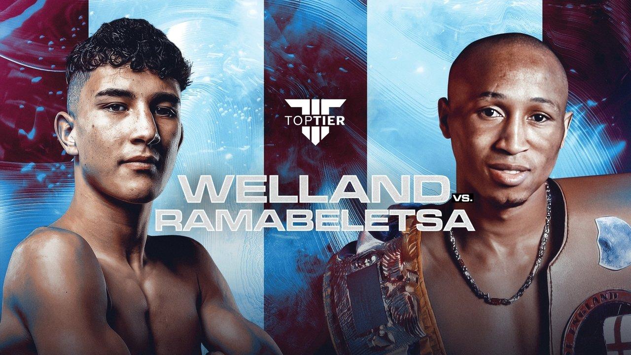 Tom Welland vs. Michael Ramabeletsa backdrop