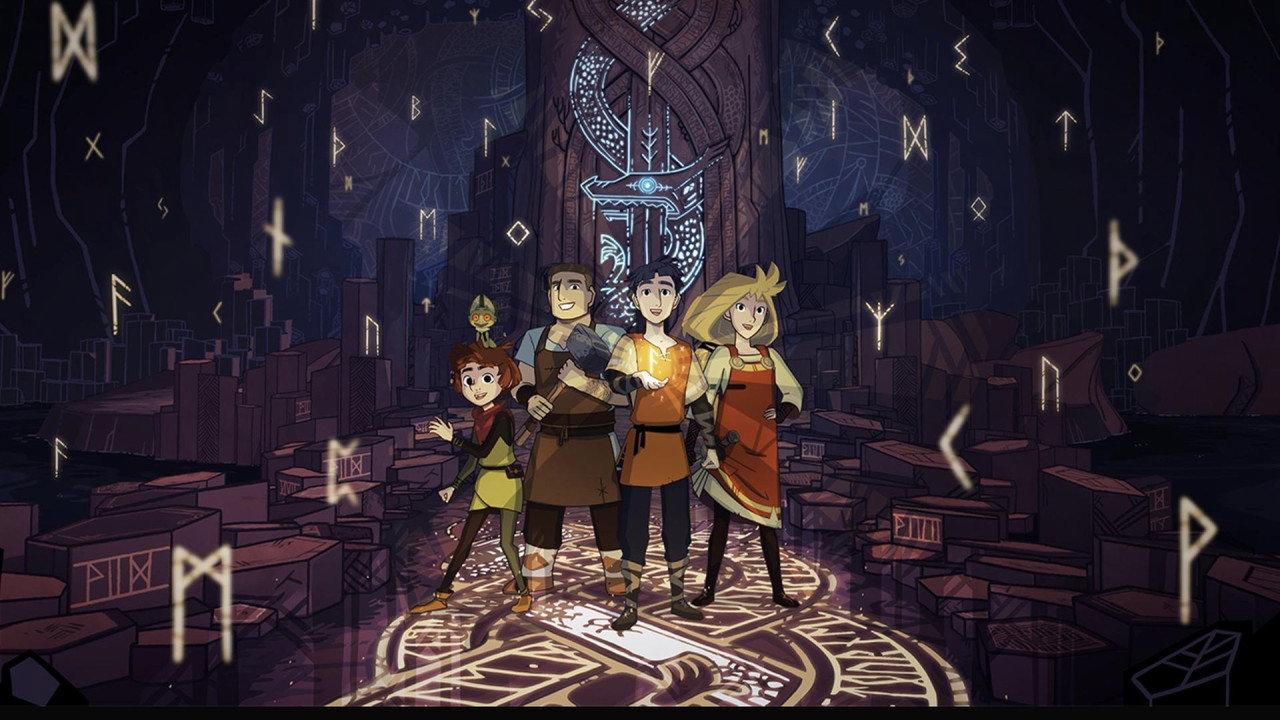 Runes backdrop