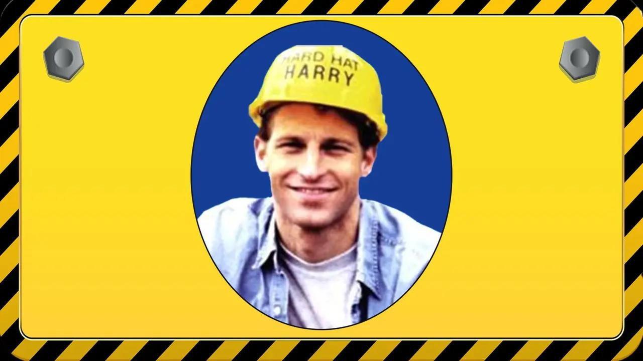 Hard Hat Harry backdrop