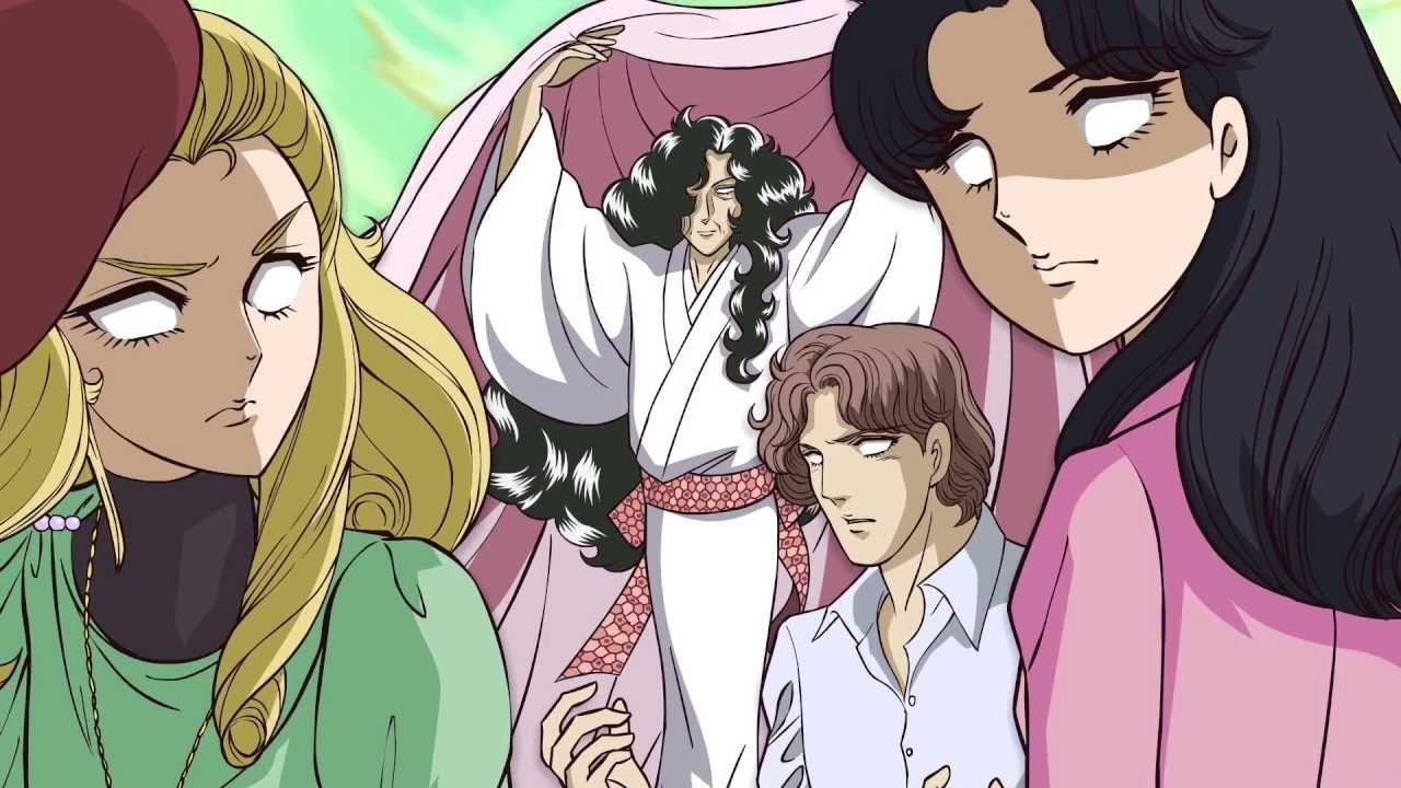 Glass no Kamen desu ga backdrop
