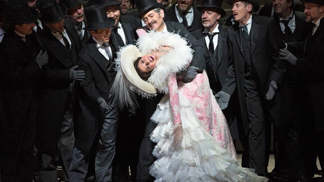 The Metropolitan Opera: Manon backdrop
