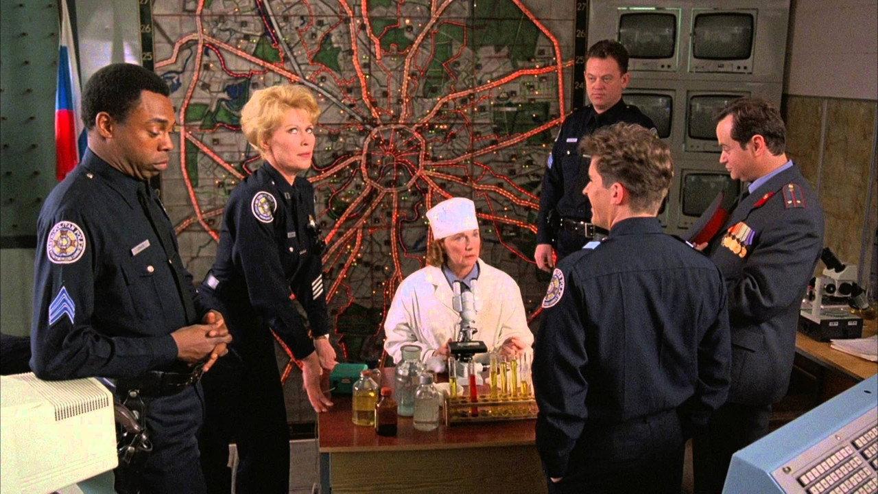 Police Academy: Mission to Moscow backdrop