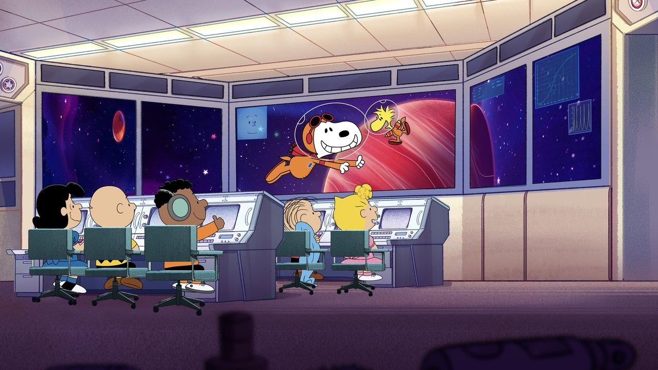 Snoopy in Space: The Search for Life backdrop