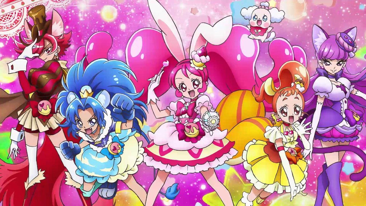 KIRA KIRA☆PRETTY CURE A LA MODE backdrop
