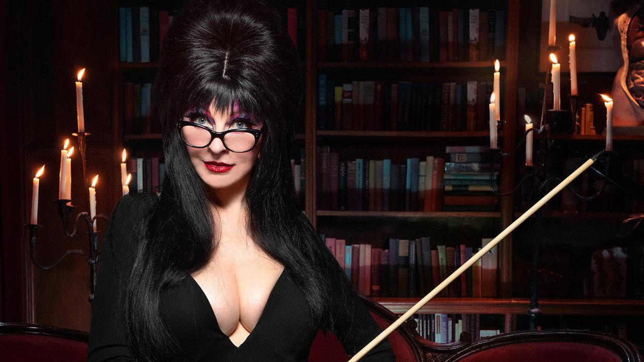 Netflix and Chills with Dr. Elvira backdrop