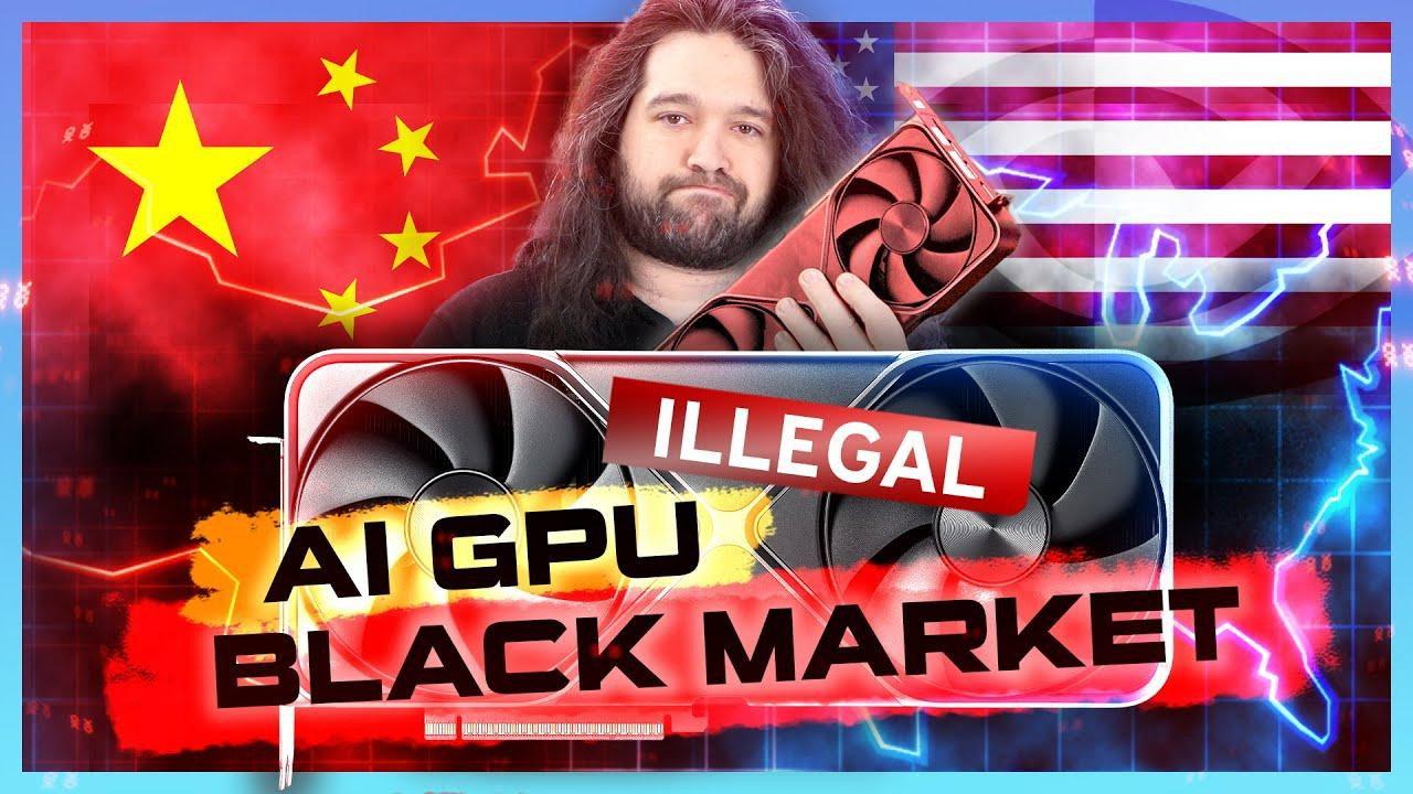 THE NVIDIA AI GPU BLACK MARKET backdrop