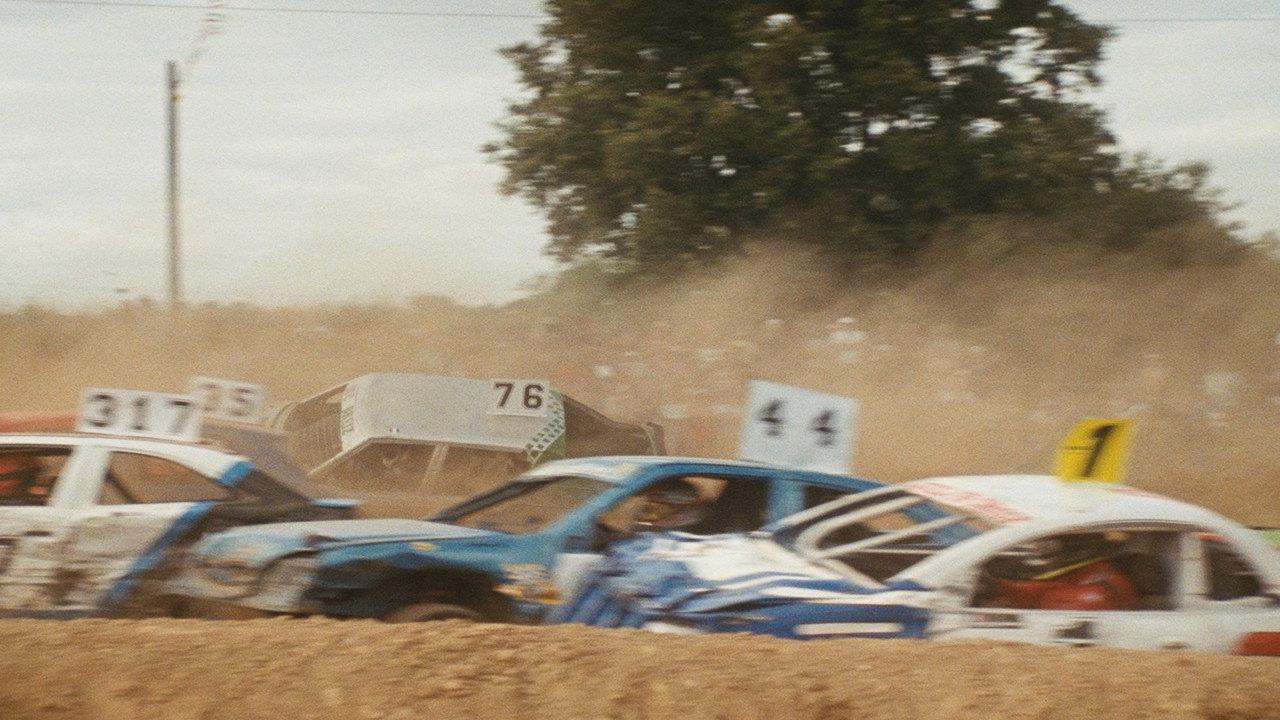 Crushed backdrop