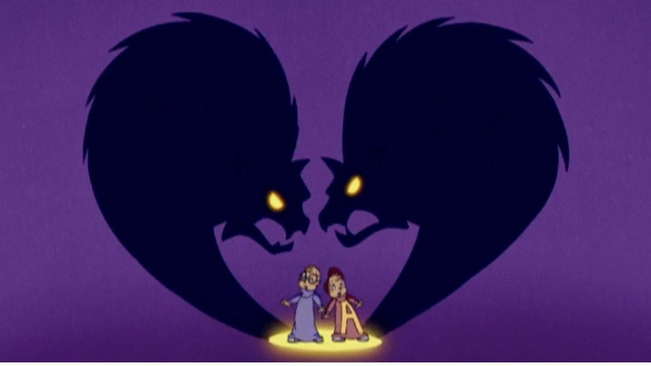 Alvin and the Chipmunks Meet the Wolfman backdrop