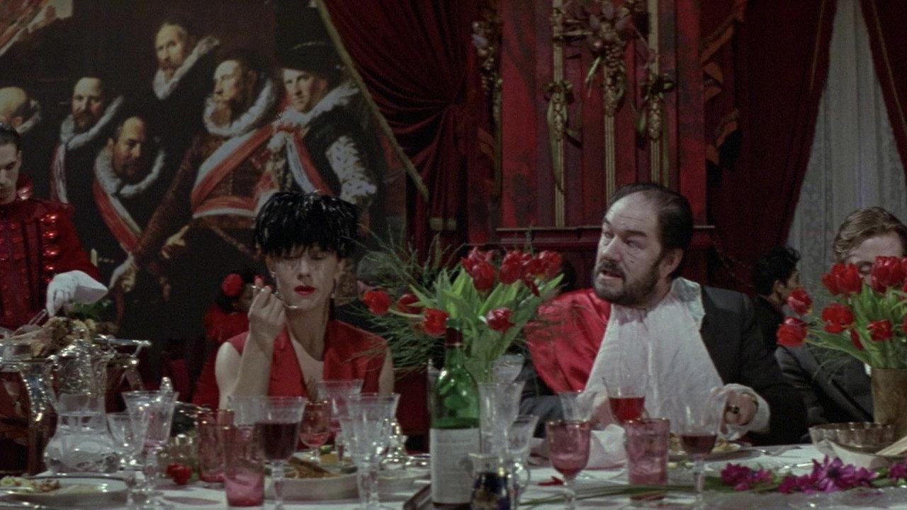 The Cook, the Thief, His Wife & Her Lover backdrop